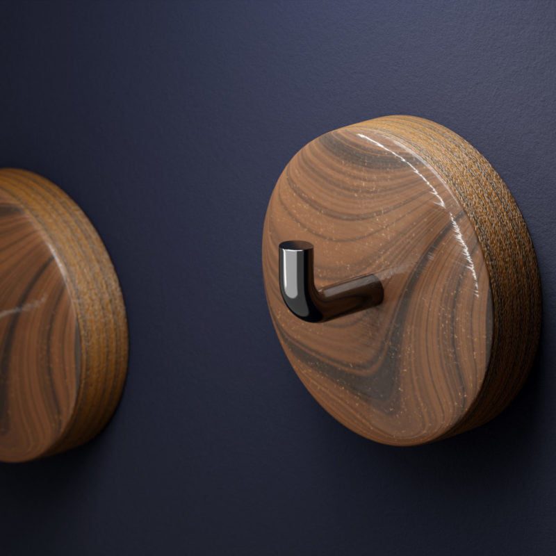 Produktowa wizualizacja 3d wieszaka