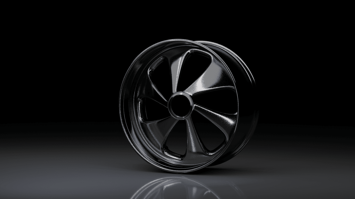 Wizualizacje 3d felg samochodowych