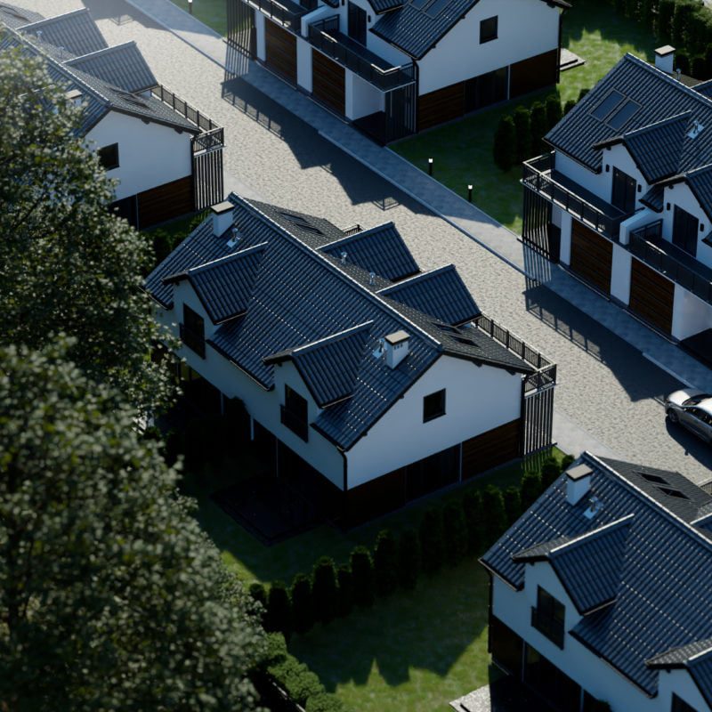 Wizualizacje 3d osiedla