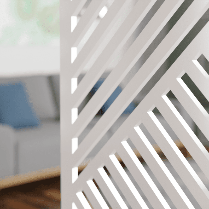 Produktowe wizualizacje 3d ścianek ażurowych