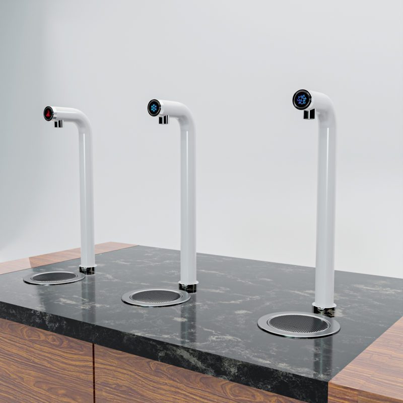 Wizualizacje 3d dystrybutora wody