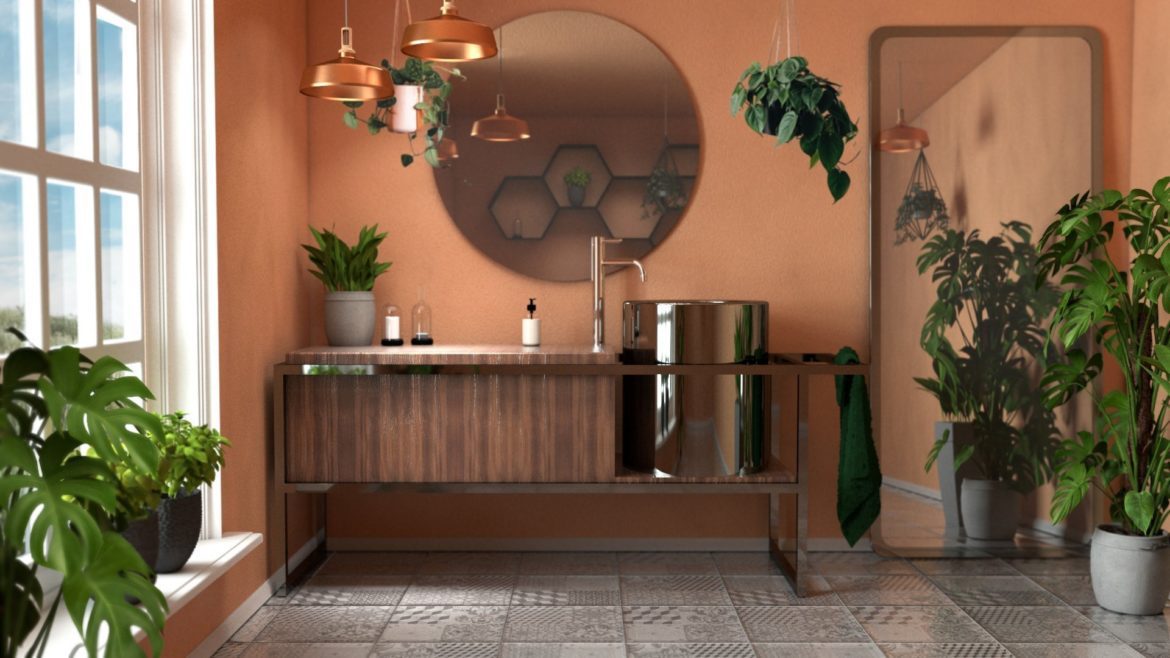 Wizualizacje 3d łazienki