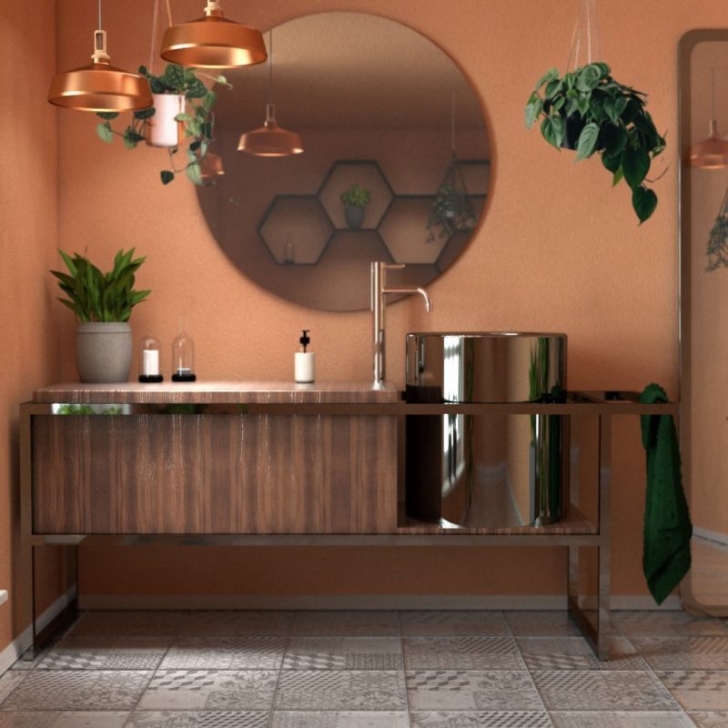 Wizualizacje 3d łazienki