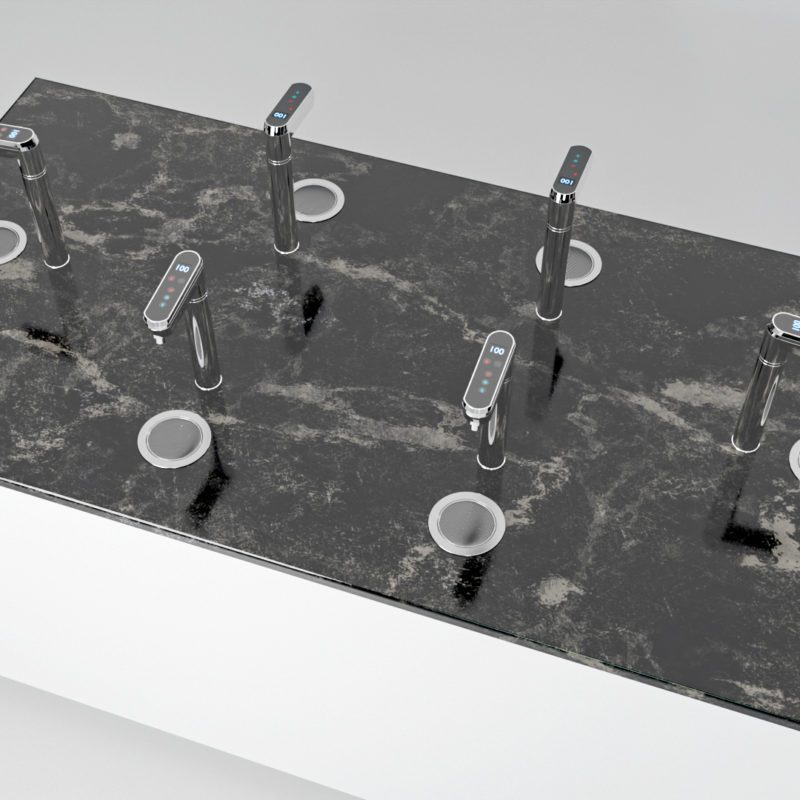 Wizualizacje 3d dystrybutora wody