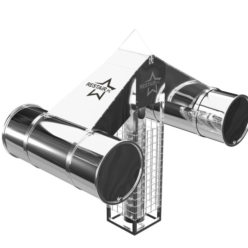 Wizualizacja 3d urządzeń napowietrzających wodę