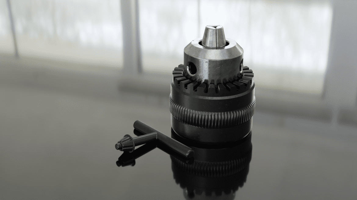 Wizualizacje 3d głowicy wiertarki