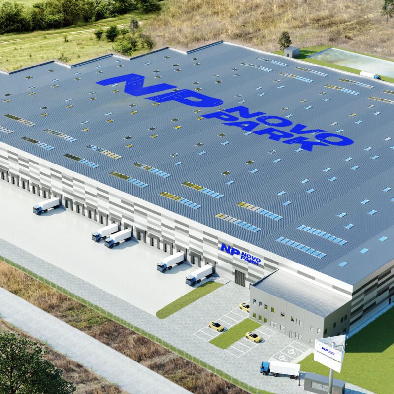 Wizualizacje 3d Parku przemysłowo-logistycznego