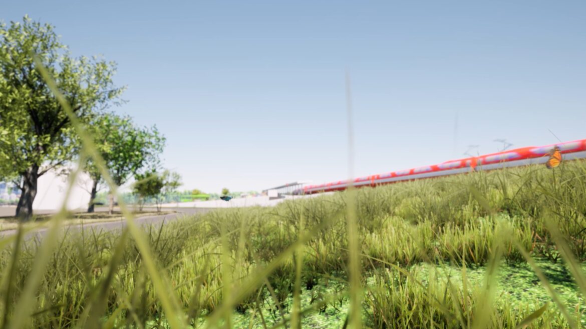 Animacja prezentująca inwestycję miejską