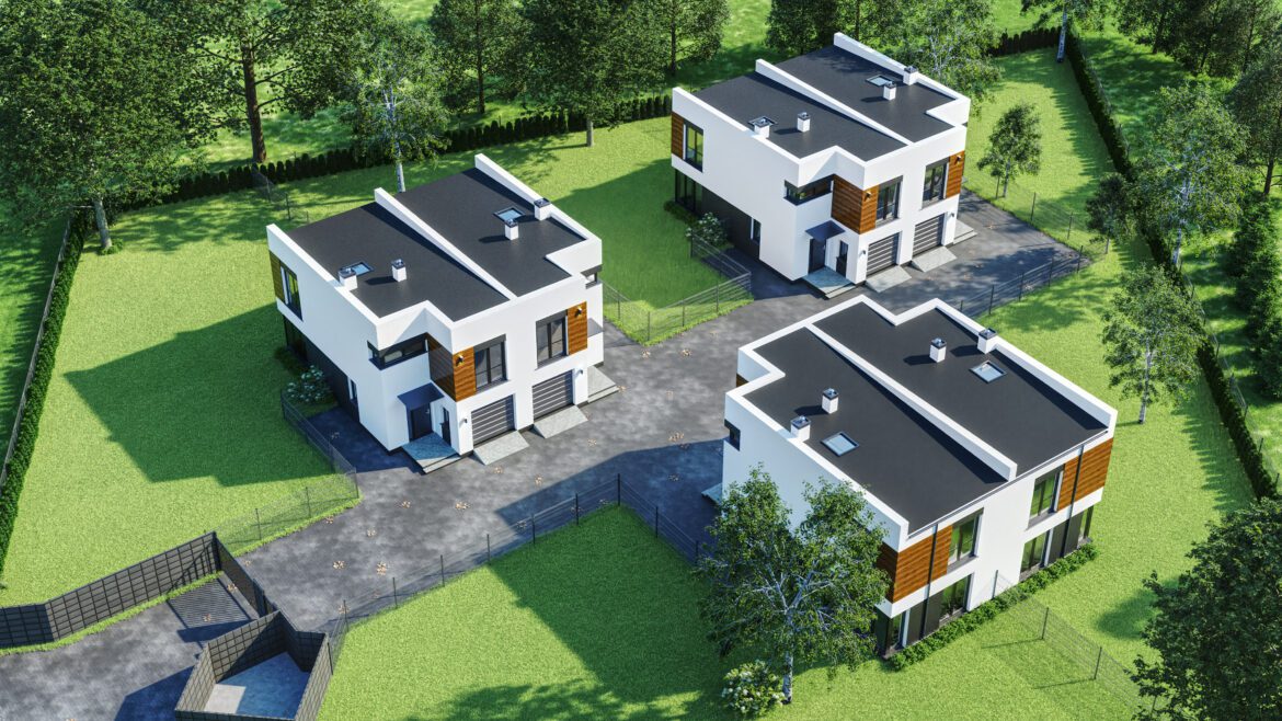 Wizualizacje 3D osiedla