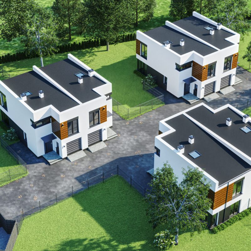 Wizualizacje 3D osiedla